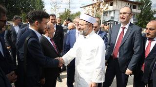 Diyanet İşleri Başkanı Erbaş, Sakarya'da cami açılışına katıldı: