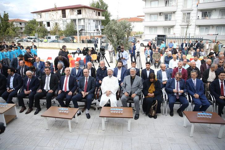 Diyanet İşleri Başkanı Erbaş, Sakarya'da cami açılışına katıldı: G3