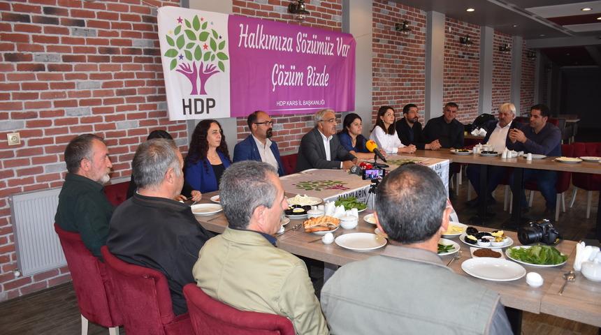 HDP Eş Genel Başkanı Sancar'dan 6'lı masa eleştirisi: