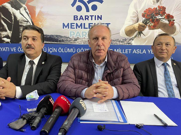 Memleket Partisi Genel Başkanı İnce, Bartın'da konuştu: G5