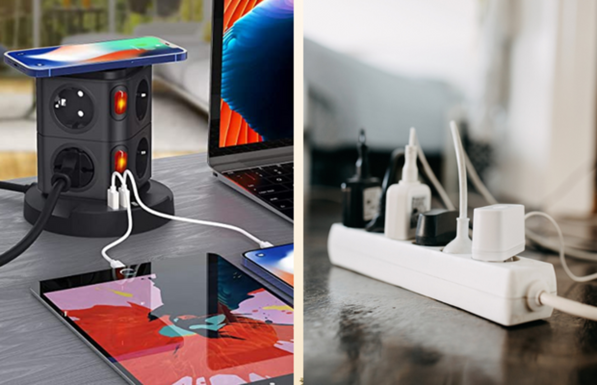 Evdeki priz ihtiyacını tamamıyla karşılayacak en iyi çoklu priz çeşitleri