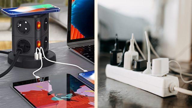 Evdeki priz ihtiyacını tamamıyla karşılayacak en iyi çoklu priz çeşitleri