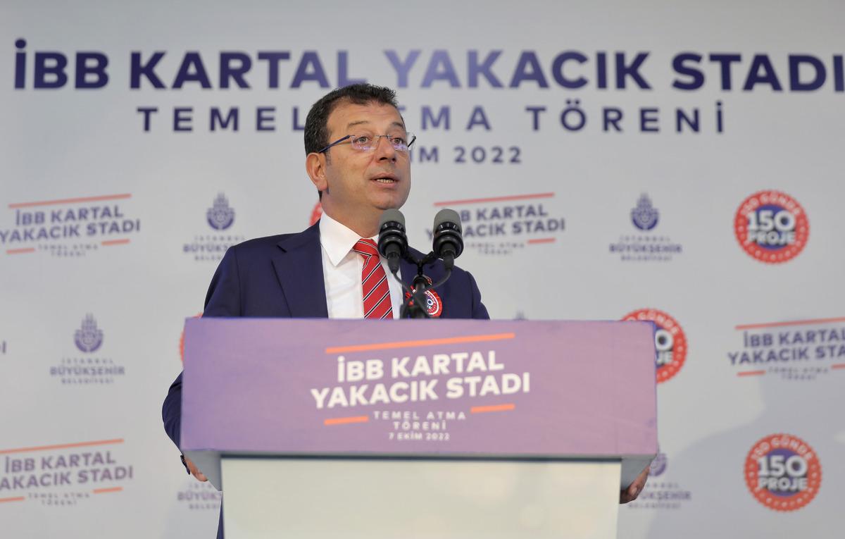 İBB'nin Kartal Yakacık Stadı ve Cevizli Yaşam Merkezi yatırımlarının temeli atıldı