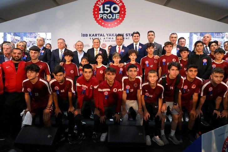 İBB'nin Kartal Yakacık Stadı ve Cevizli Yaşam Merkezi yatırımlarının temeli atıldı G3