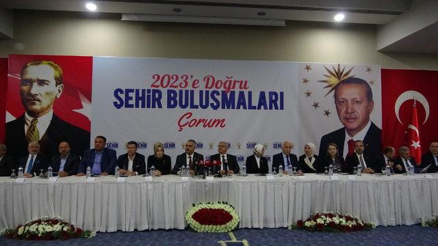 AK Parti Genel Başkan Yardımcısı Vedat Demiröz, Çorum’da