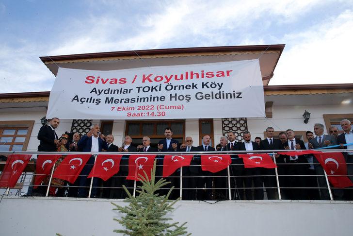 Bakan Kurum, Sivas'ta "TOKİ Örnek Köy" açılış töreninde konuştu: G2