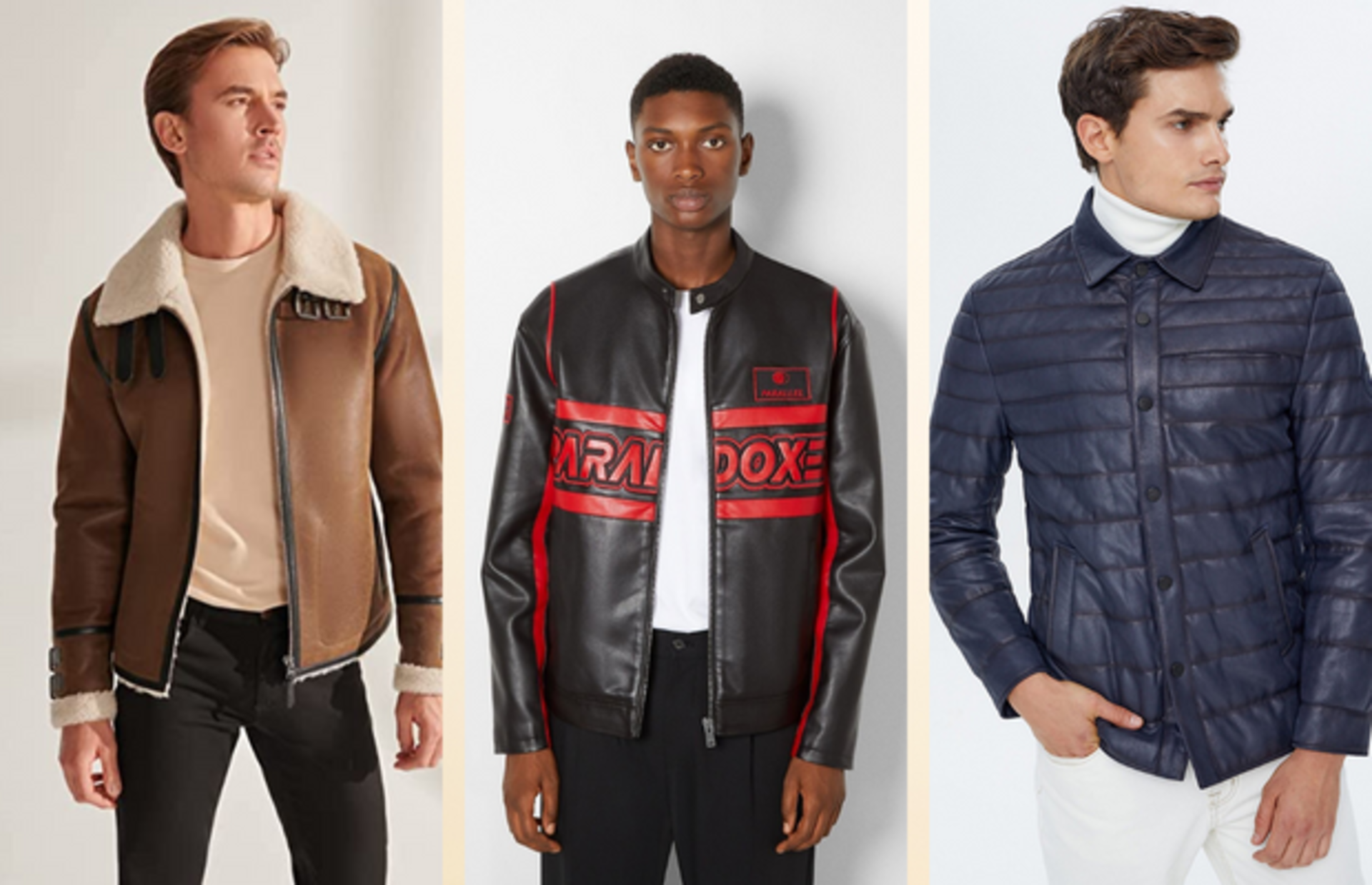 Erkekler için vazgeçilmez şık ve rahat deri ceket modelleri