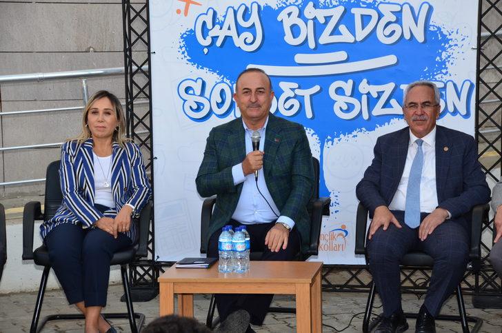 Dışişleri Bakanı Mevlüt Çavuşoğlu, Manavgat'ta ziyaretlerde bulundu G3