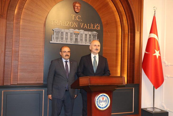 Ulaştırma ve Altyapı Bakanı Adil Karaismailoğlu, Trabzon'da konuştu: G3