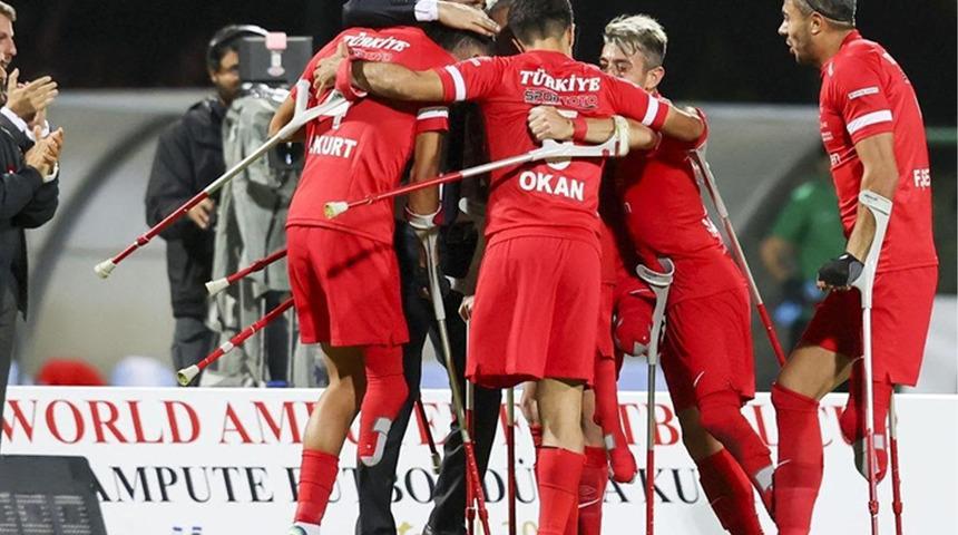 Ampute Milli Takımımız Dünya Kupası'nda finalde! 
