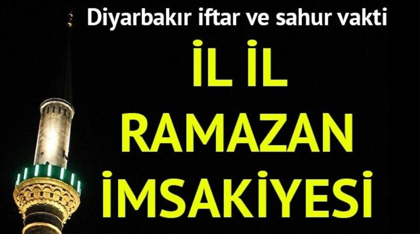 Diyarbakır Ramazan İmsakiyesi 2017: İftara ne kadar kaldı? Diyarbakır imsak ve iftar vakti 