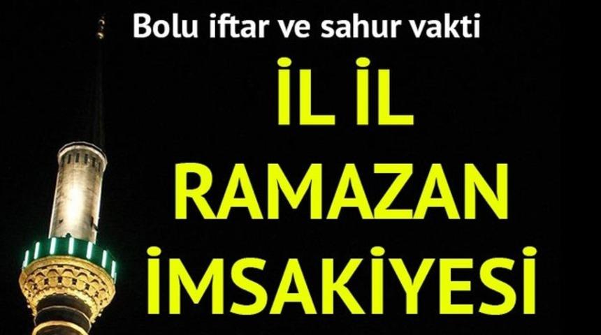 Bolu Ramazan İmsakiyesi 2017: İftara ne kadar kaldı? İşte Bolu imsak ve iftar vakti 