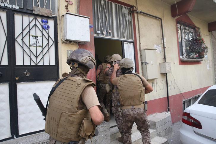 Gaziantep'te uyuşturucu operasyonunda 10 zanlı yakalandı G1