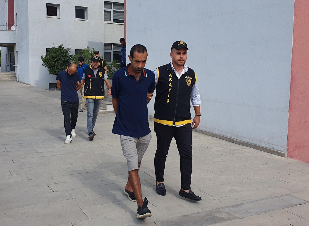 Adana'da yakalanan 8 hırsızlık zanlısı tutuklandı