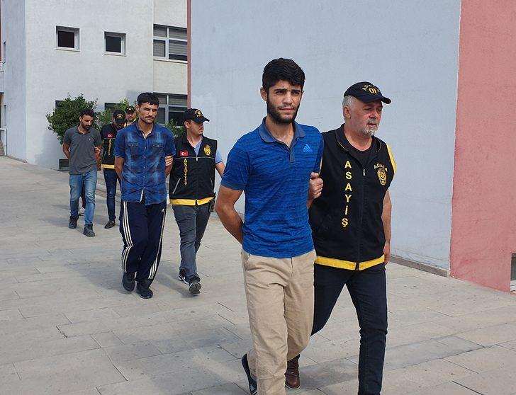 Adana'da yakalanan 8 hırsızlık zanlısı tutuklandı G3