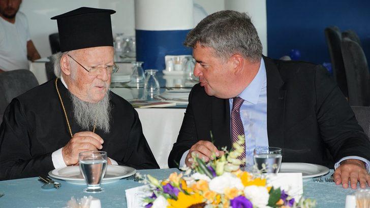 Fener Rum Patriği Bartholomeos, Çeşme'yi ziyaret etti G3