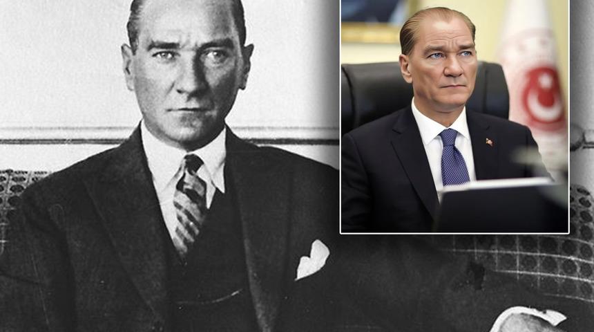 Atatürk'ün yapay zekayla hazırlanan görüntüsü gündeme damgasını vurdu! Sosyal medya bu fotoğrafı konuşuyor