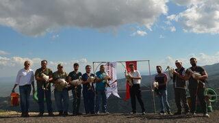 Hatay'da tedavileri tamamlanan kuşlar doğaya salındı