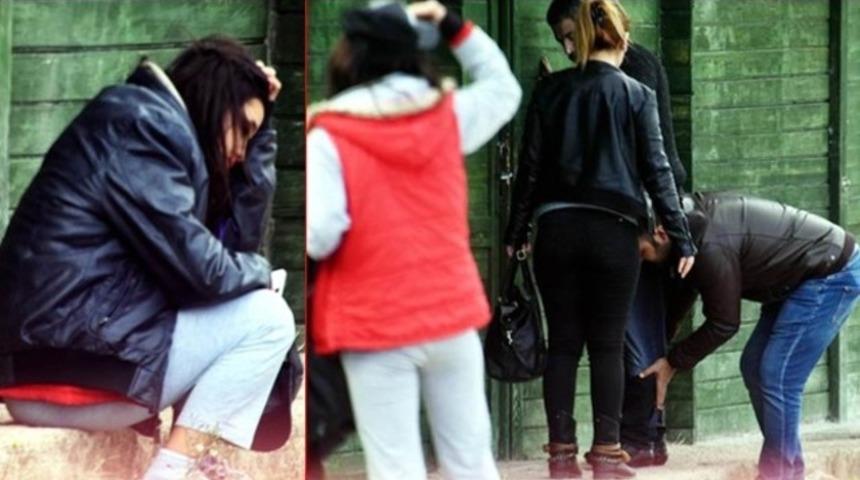 Deneme sürüşünde yakalandılar