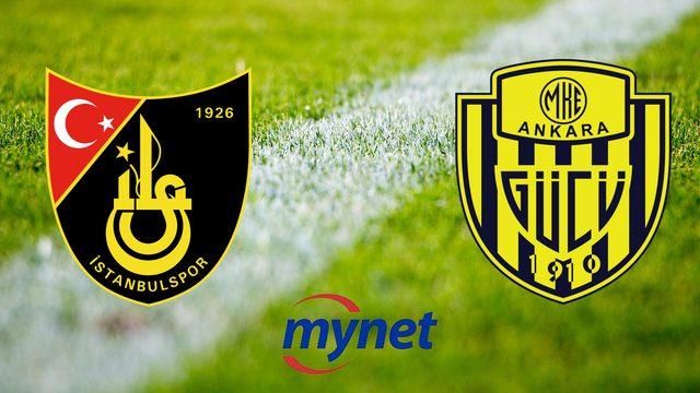 İstanbulspor Ankaragücü maçı saat kaçta, hangi kanalda? İstanbulspor Ankaragücü maçı canlı yayın bilgisi!