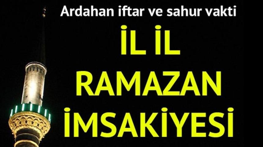 Ardahan Ramazan İmsakiyesi 2017: İftara ne kadar kaldı? İşte Ardahan imsak vakti