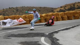 Dünya İniş Kaykay ve Hız Kayağı Şampiyonası Hasan Dağı'nda başladı