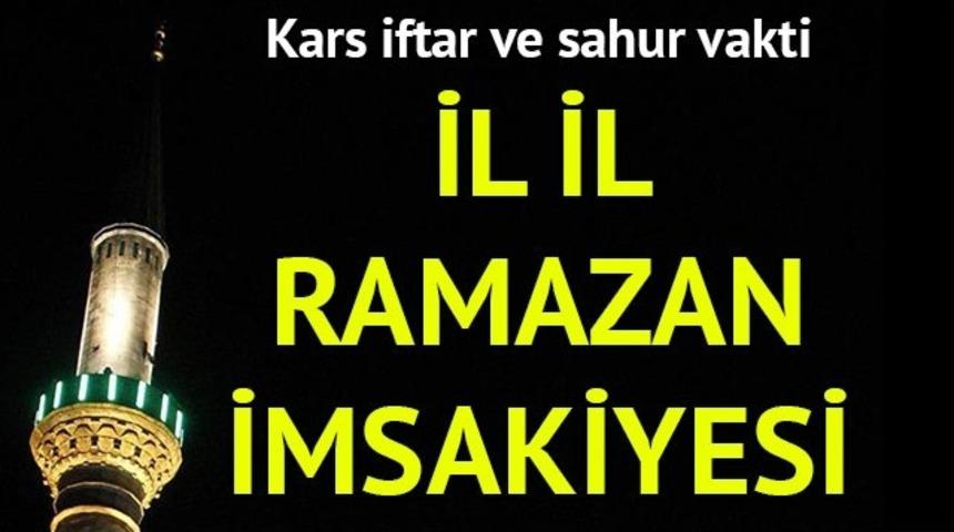 Kars Ramazan imsakiyesi 2017: İftara ne kadar kaldı? Kars imsak, iftar saati
