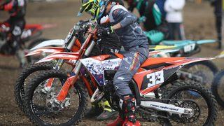 Balkan Motosiklet Birliği Avrupa Motokros Şampiyonası yarışları Balıkesir'de başladı