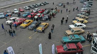 Klasik otomobil tutkunları Üsküdar'da buluştu
