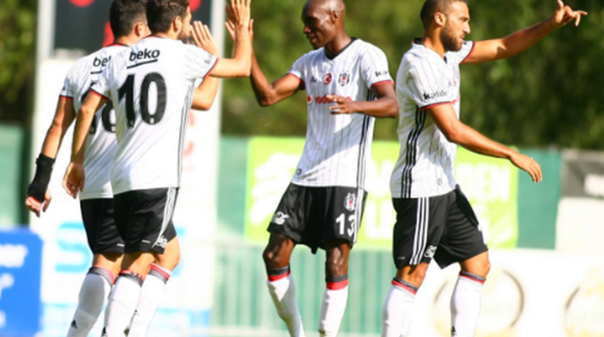 Beşiktaş Eibar 3 0 maç özeti ve Golleri Cenk Aras Tolgay büyüledi