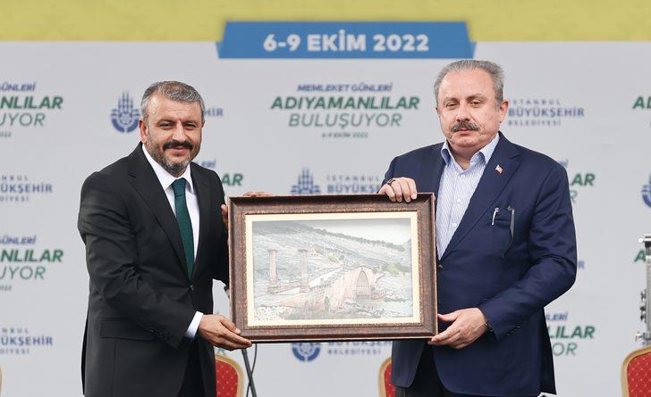 TBMM Başkanı Şentop, İstanbul'daki Adıyaman Tanıtım Günleri'nde konuştu: G3