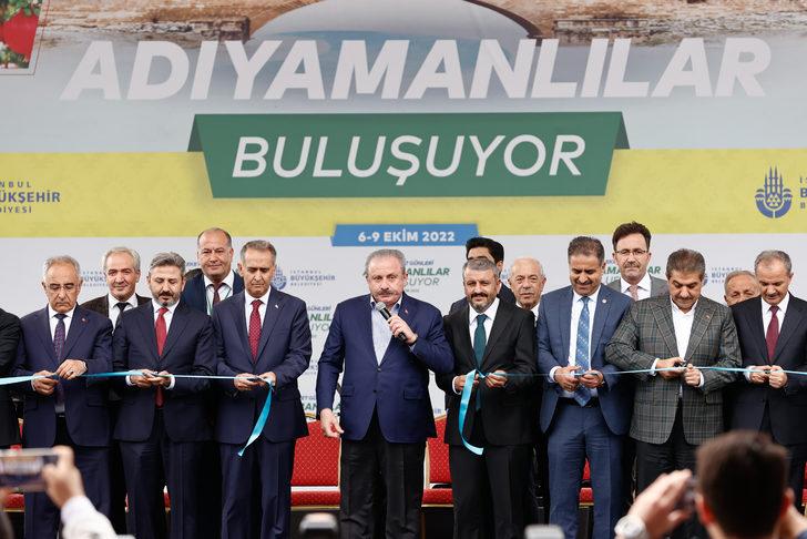 TBMM Başkanı Şentop, İstanbul'daki Adıyaman Tanıtım Günleri'nde konuştu: G4