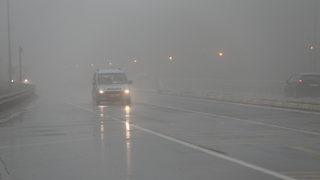 Bolu Dağı'nda sağanak ve sis etkili oluyor