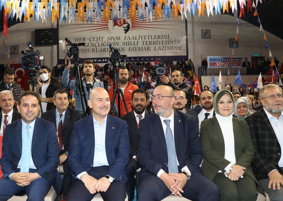 Bakan Soylu, K&uuml;tahya'da AK Parti Genişletilmiş İl Danışma Meclisi Toplantısı'nda konuştu: (1)