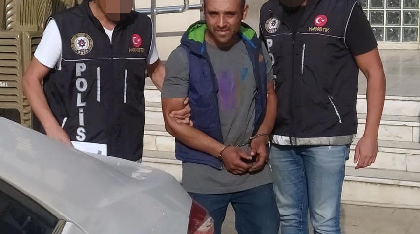 Aydın'da uyuşturucu operasyonunda 1 kişi tutuklandı