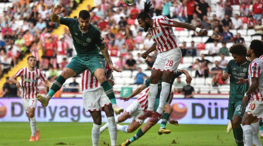 Antalyaspor Konyaspor ile 1-1 berabere kaldı mağlup etti! Konyaspor puanı son saniyede kurtardı