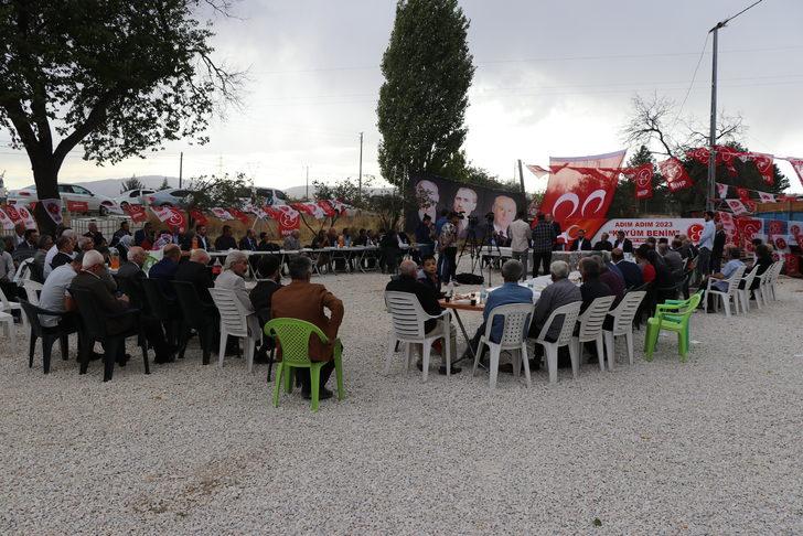 MHP'li Yıldırım, Elazığ'da "Adım Adım 2023; Köyüm Benim Sohbet Toplantısına" katıldı G3