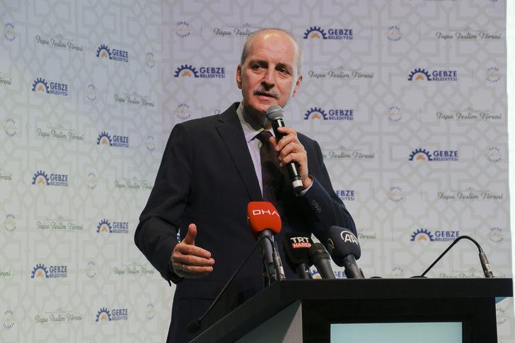 AK Parti Genel Başkanvekili Kurtulmuş, Kocaeli'de tapu dağıtım törenine katıldı: G2