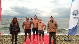 Mudanya Körfezi Açık Deniz Yüzme Maratonu tamamlandı