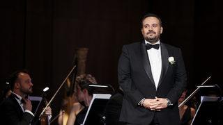 Tenor Murat Karahan ile Letonyalı soprano Kristine Opolais, AKM'de konser verdi