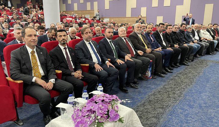 Yeniden Refah Partisi Genel Başkanı Erbakan, Karabük'te partisinin il kongresine katıldı G5