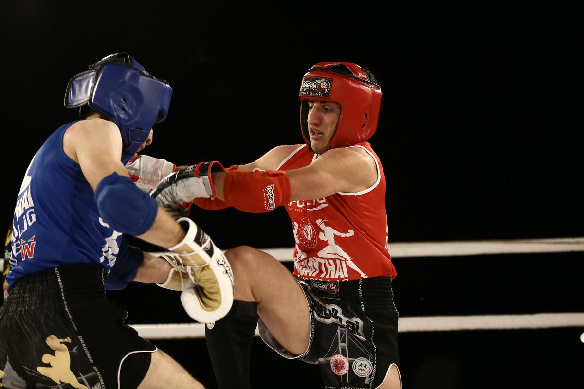 Muaythai S&uuml;per Ligi 6. ayak 1. grup final m&uuml;sabakaları Adana'da yapıldı