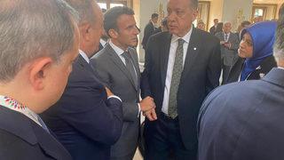Cumhurbaşkanı Erdoğan ile Macron'un o diyaloğu çok konuşulmuştu! Fransız liderden açıklama geldi