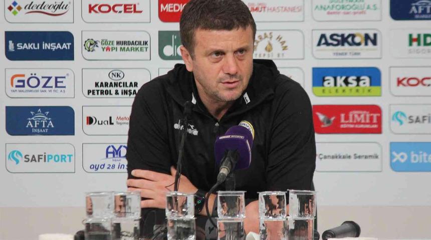 Hakan Keleş: “Berabere bitirebileceğimiz bir maçtı”