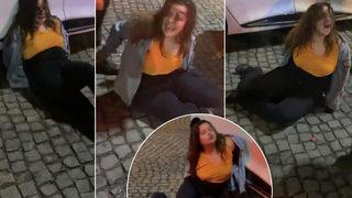 Yer: İstanbul! Kadın sürücü araçlara çarpıp ortalığı birbirine kattı