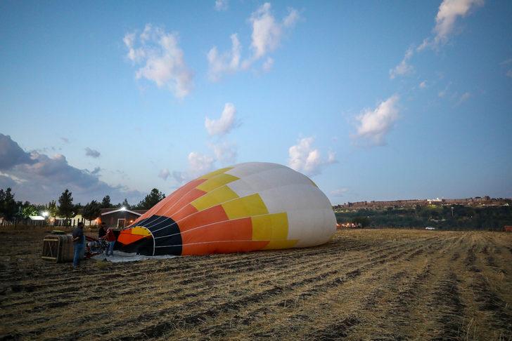 Kadim kent Diyarbakır'da günün ilk ışıklarıyla balon keyfi G5