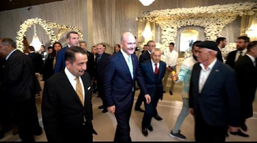 Bakan Süleyman Soylu, Ankara'daki aşiret düğününe katıldı! Nikah şahidi oldu