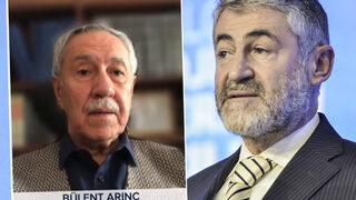 Bülent Arınç'tan Bakan Nebati’ye olay olacak gönderme: ‘Epistemolojik anlamını düşünüyorum’