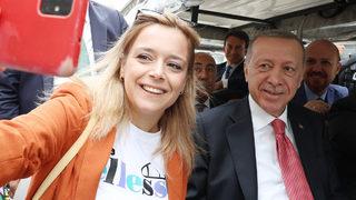 Cumhurbaşkanı Erdoğan, Galataport'u ziyaret etti! Vatandaşlardan yoğun ilgi