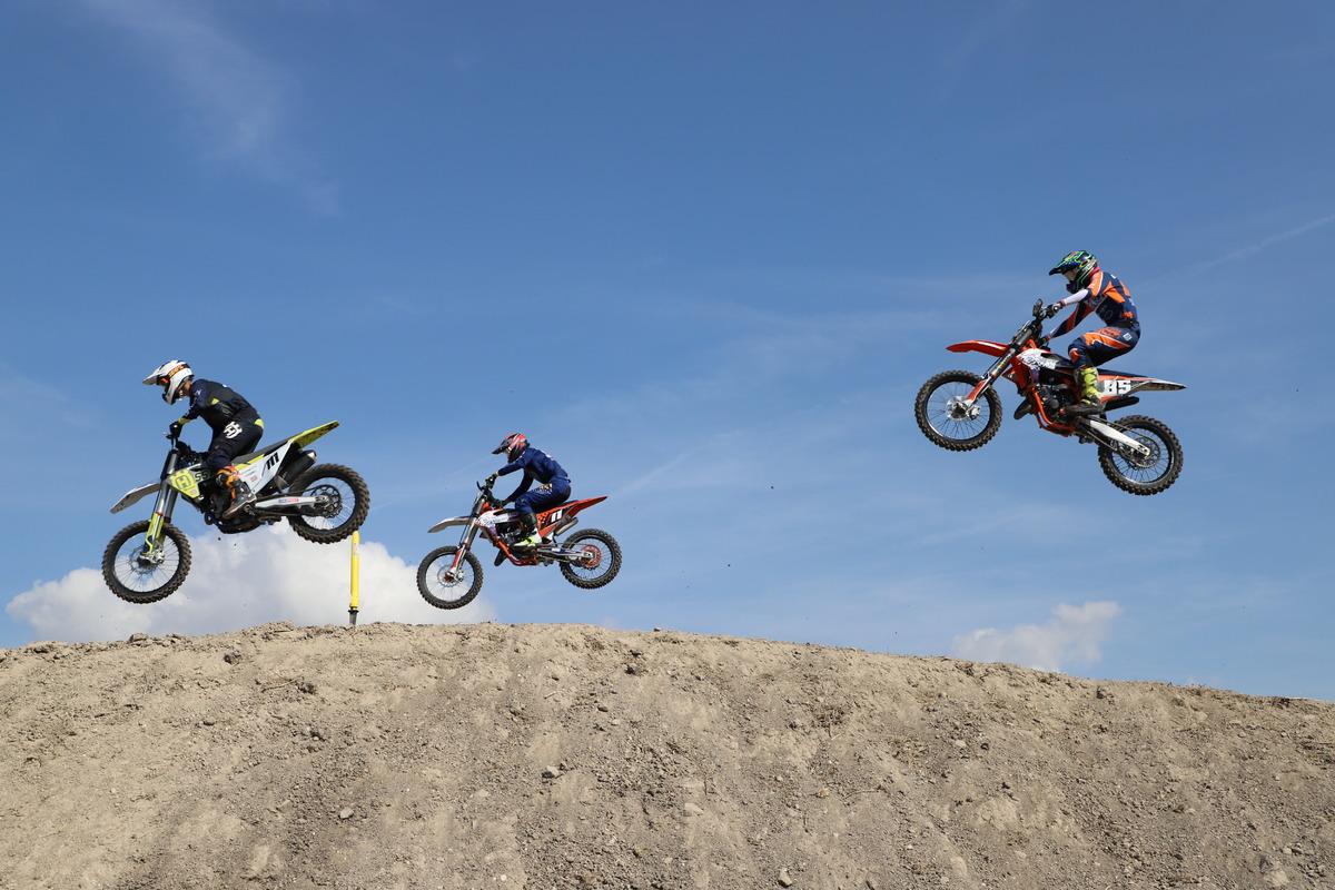 BMU Avrupa Motokros Şampiyonası yarışları, Balıkesir'de devam ediyor